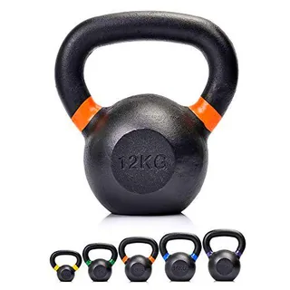 Pesas Rusas Kettlebell Hierro Fundido - Entrenamiento Fitness Pilates Gimnasio Culturismo
