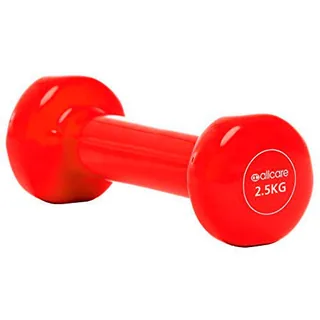 66fit Mancuernas de 0,5 kg - 7 kg (2,5 kg), color rojo