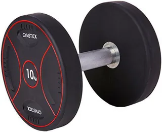 Gymstick Unisex Pro sintética Mancuernas par, Negro, 35 kg