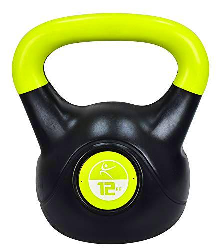 Sport Team Unisex's Lifefit - Pesa rusa de vinilo, color naranja, 12 kg