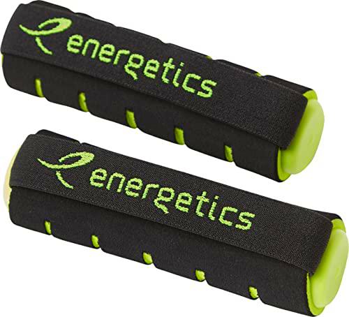 ENERGETICS Mancuernas Unisex para Adultos, 145587, Color Negro/Amarillo, 1