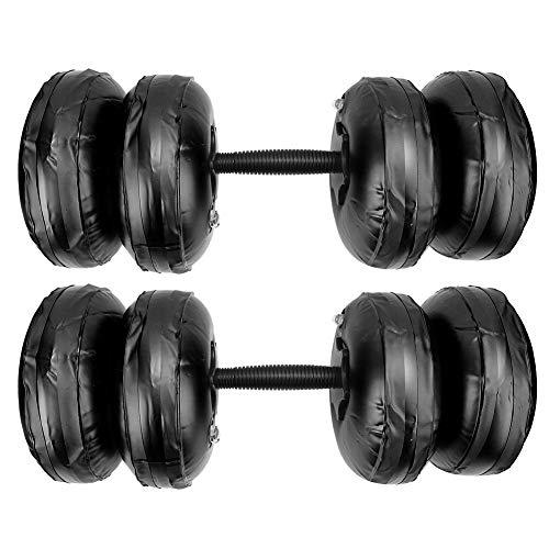 Mancuernas rellenas de Agua PPC Mancuernas rellenables de Agua para Hombres y Mujeres