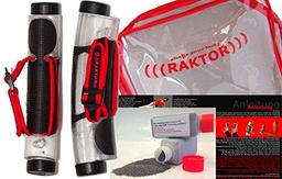 RAKTOR 2000 - Juego de Pesas con Perlas de Acero, Color Transparente