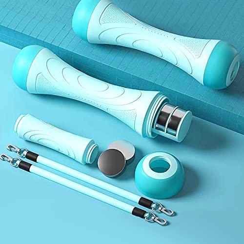 Kesntto Mancuernas ajustables para mujer (1-3,5 kg), color azul