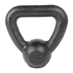 Tunturi 14TUSCL330 Pesa Rusa, Unisex Adulto, Negro/Gris, 4 kg